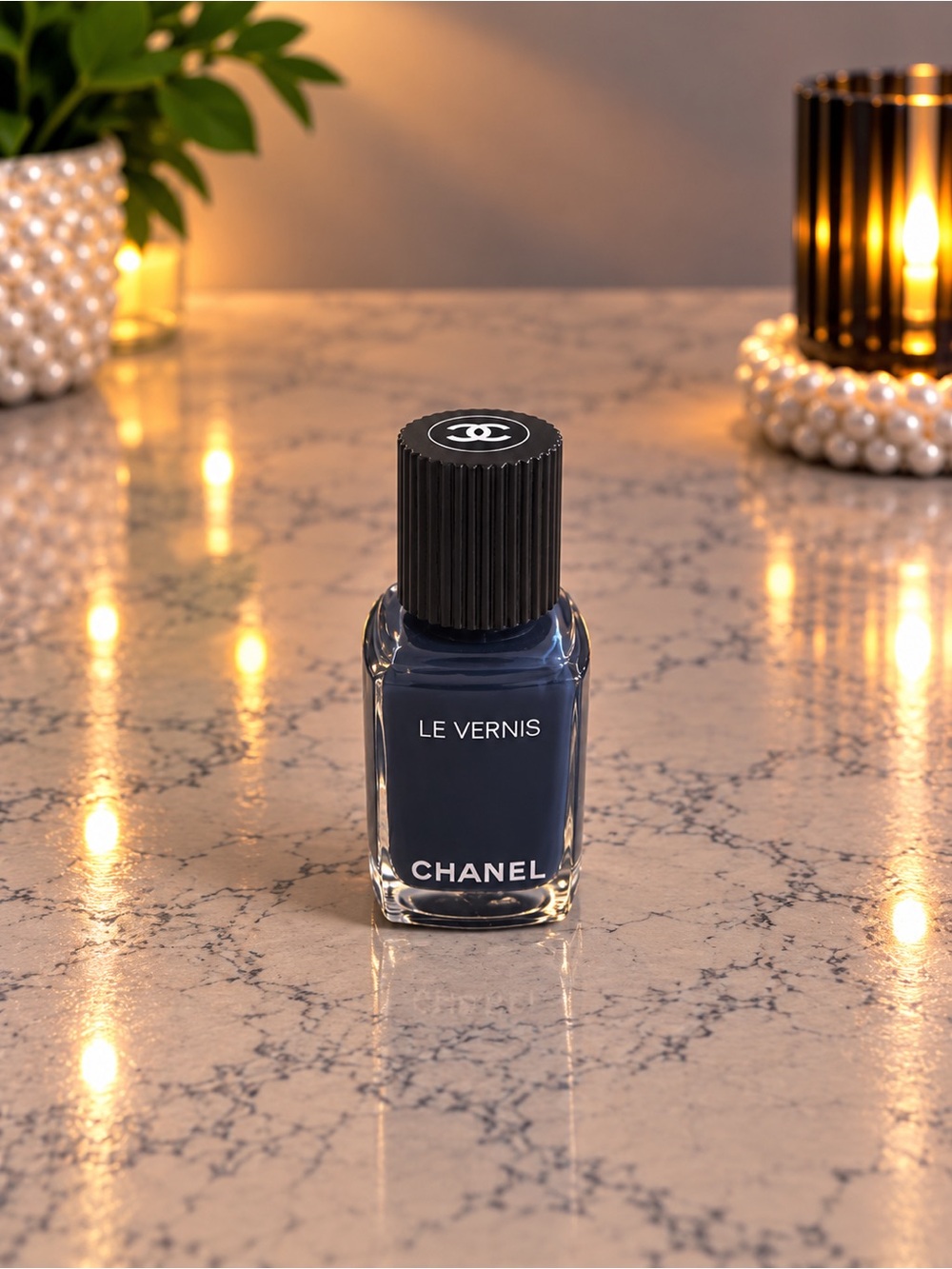 Chanel Le Vernis #516 Marinière – Rare Discontinued Nail Polish – Deep Navy Blue
